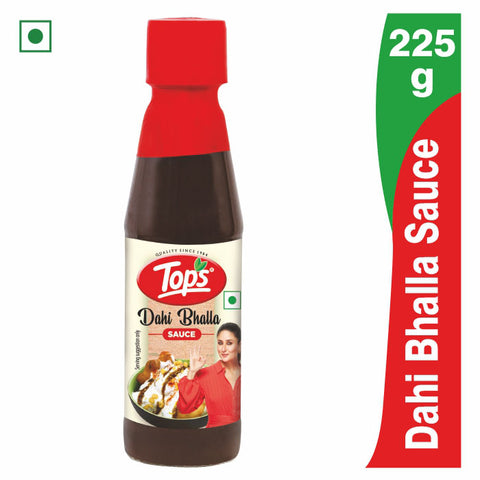 Tops Dahi Bhalla Sauce - 225g. Glass Bottle