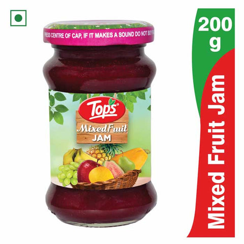 Tops Mixed Fruit Jam - 200g. Glass Bottle