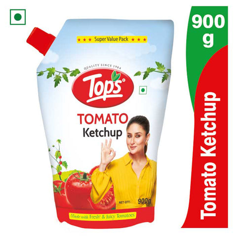 Tops Tomato Ketchup Spout - 900g. Spout