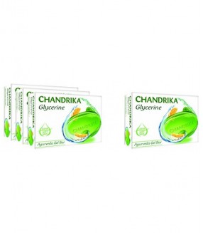 CHANDRIKA GLYCERINE SOAP 3*100Gm+100 Gm