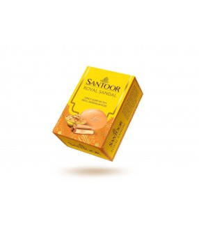 SANTOOR SOAP - ROYAL SANDAL , 75GM